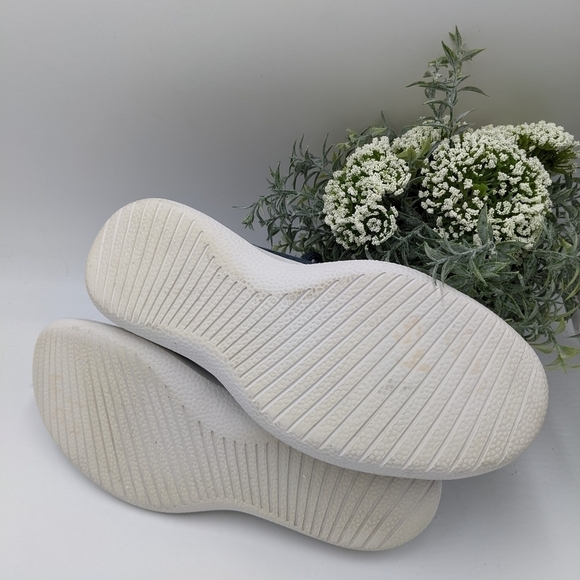 Women's Allbirds Tree Runners Sneaker Shoes Size W8 Navy White Sole Everyday - Picture 9 of 11